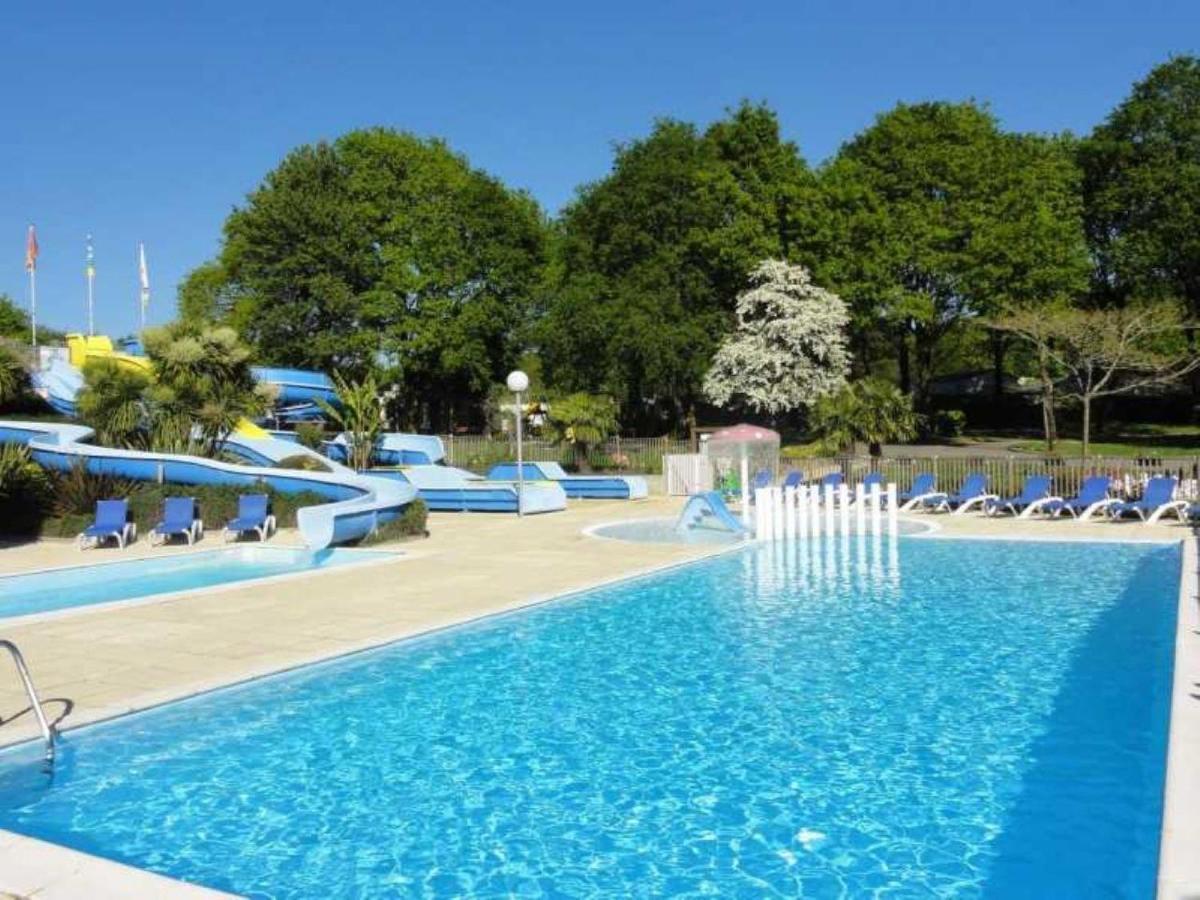 Mobil Home Xxl 4 Chambres - Camping Les Jardins Du Morbihan Monterblanc Exterior foto